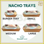 ๑ ◰ ❐ (50 PCS) Nacho Tray Siomai Fries Kakanin Burger Tray