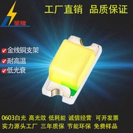 SMD LED Tinggi CRI 0603 Ultra Cerah Putih Cahaya Putih Hangat LED SMD Putih Pemancar Cahaya Diod