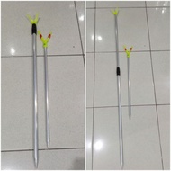 Cagak Aluminium 2 Section 70cm Untuk Joran Tegek
