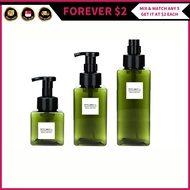 (FOREVER $2) Soap Dispenser Refillable Pump Bottle Making Foam Container for Shampoo Body Wash Lotio