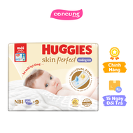 Miếng lót lọt lòng Huggies Skin Perfect (Newborn 1 dưới 5kg 108 miếng)