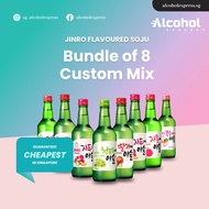 Jinro Flavoured Soju Bundle of 8 360ml (Custom Mix) | Alcohol Express