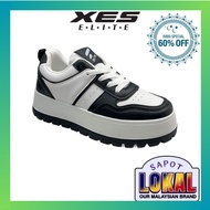 XES Elite Ladies ELCVS403 Casual Sneakers ( Beige / Black )