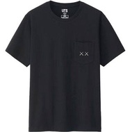 KAWS x Uniqlo x Sesame Street XX Pocket Tee Black  (Japanese Sizing M)