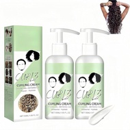 Curl Defining Cream,Natural Frizz Control, Moisturizing Curl Conditioner Cream, Professional Styling