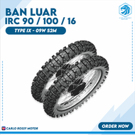 BAN LUAR IRC 90/100 RING 16 MOTORCROSS IX 09W TUBETYPE MOTOR TRAIL