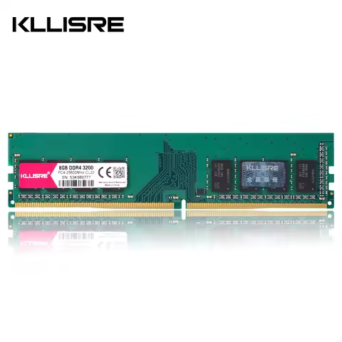 Kllisre Memória DDR4 DIMM 8GB 2666MHz 8G 3200MHz Desktop Memory DIMM Non-ECC