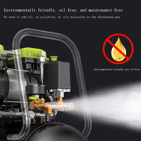 Spray Painting High-pressure Air Pump Car Air Compressor 12/30/50L Portable Air Compressor 220V Sile
