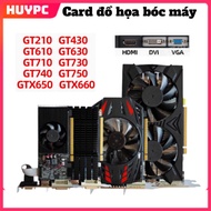 VGA video card, disassembled graphics card GT730 GT720 GT 710 R5 230 R7 350 R7 250