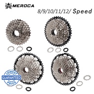 COD MEROCA MTB Cassette 8 9 10 Speed 40/42//50T Mountain Bicycle Freewheel Bike Sprocket For Shimano