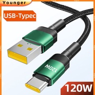 6A Fast Braided Data Cable USB To Type-C Fast Charging Cable, Suitable For iOS 15/16 PD Fast Chargin