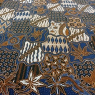 Full Written batik Cloth With sekar jagat motif