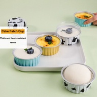 10Pcs Disposable Cow Tinfoil Cupcake Liner Baking Mold Cupcake Mold Baking Cup Liner Bakeware Tools