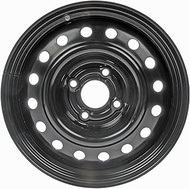 Dorman 939-112 Steel Wheel (16x6.5in.) for Select Nissan Models, Black