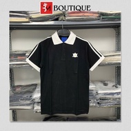 Ax Polo Shirt with Embroidered Logo on Chest and Collar Super Quality - Ax Men's and Women's Polo Sh