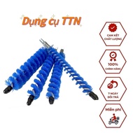 Nylon brush size 10 - 40cm with M6 threaded base used to clean pipes