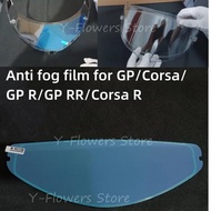 For AGV Pista GP R GP RR Corsa R Anti-fog Film Anti Fog stickers Patch Motorcycle Helmet Accessories