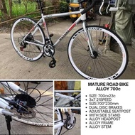 ROAD MATURE BIKE ALLOY 27.5 700X23c 3X7 Speed Budget Aluminum Outdoor Recreational Exercise Cycg