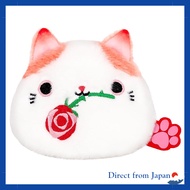 Sanei Boeki Dango Friends Flower Cat Dango Plush Toy