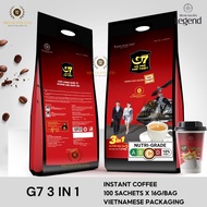 G7 3 in 1 instant coffee 100 sticks x 16g /bag