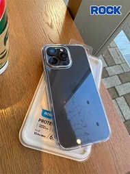 ROCK iPhone 15系列 全包覆透明抗震防摔保護殼iPhone 15 ProMax