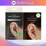 Returnity Ear Therapy | Silver 10p / Crystal 10p / Pearl 10p | Ships from Korea