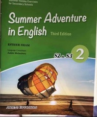 Summer adventure in English S2-S3ans