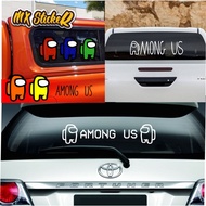 Among us car sticker | sticker kereta | wall decoration