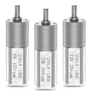 20GA-180DC Brushed Reducer Motor Small Miniature Reducer Motor DC12V24V Smart home device