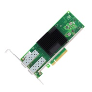 JMT X710BM2 Chip PCI-E X8 10G Dual Port Fiber Server Network Card X710-DA2 PClev 3.0 (8.0GT/s)