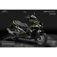 Aerox 155 GH BL Sticker Decal Code 008