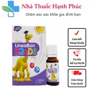 Vitamin D3 K2 MK7 Lineabon Drops cho bé tăng hấp thu Canxi chắc khỏe xương răng (Dùng được cho trẻ s