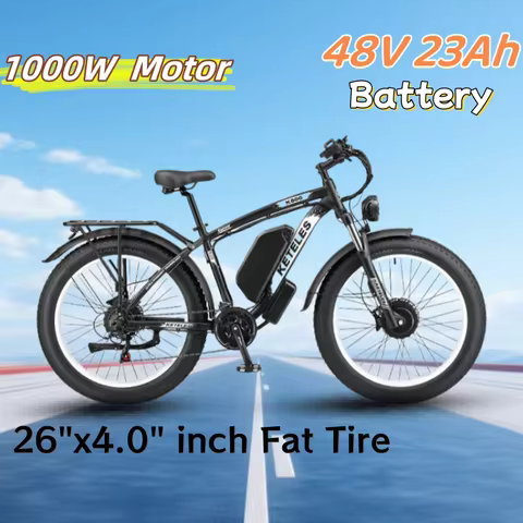 XT750 SPORTS Folding Electric Bicycle is 500W Motor 48V12.8AH Battery Electric bike is 26 inch Urban
