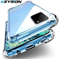 Keysion เคสกันกระแทกสำหรับ Samsung A51 A71 A81 A91 A21 A01 A70 A50 m30s Phone COVER FOR Galaxy S20 ultra S10 PLUS Note 10 Lite