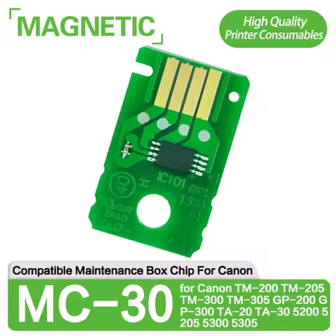 MC-31 MC-30 Maintenance Box Chip for Canon TM-200 TM-205 TM-300 TM-305 GP-200 GP-300 TA-20 TA-30 520
