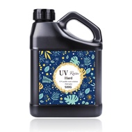 BULK UV เรซิ่นคริสตัลใสขนาดใหญ่ UV Cure อีพ็อกซี่เรซิ่น Hard Kit Premixed Resina UV โปร่งใสพลังงานแส