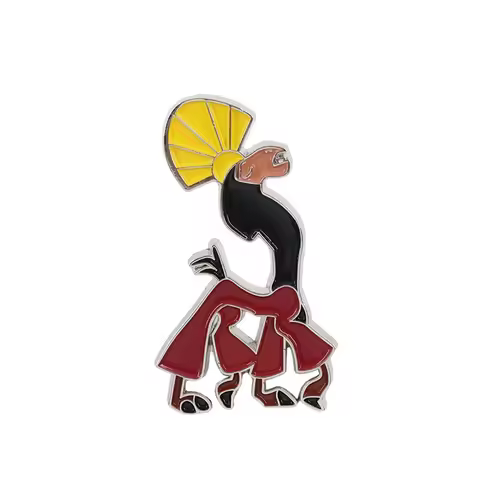 Kuzco Metal Pins Talking Mule Horse Brooch Cute Animal Kids Clothes Bags Accessories