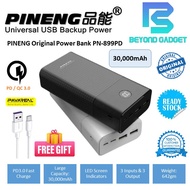 Pineng PN899 Powerbank PD 30000mAh / PD + QC 3.0 Fast Charge / 3 Inputs & 3 Outputs (100% Original +