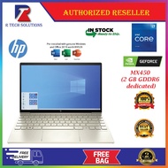 HP ENVY 13-Ba1011TX 13.3'' FHD Laptop Pale Gold ( I7-1165G7, 16GB, 512GB SSD, MX450 2GB, W10, HS )