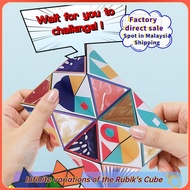 Infinite Magic Cube Infinity Cube Fidget Toy SHONCO 2 in 1 Magic Star Cube3D Puzzle Cube Speed Cube