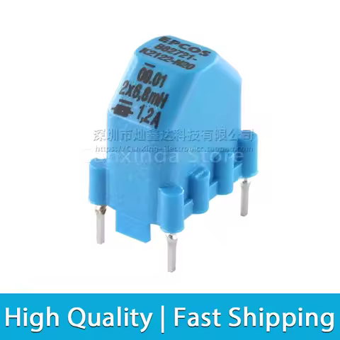 2pcs B82721-K2122-N20 Common Mode Choke Coil Inductor 6.8mH 1.2A Switching Power Supply Filter Curre
