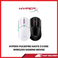 MOUSE HyperX PULSEFIRE HASTE 2 CORE WIRELESS-BLACK/WHITE (MOUSE)