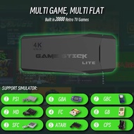 เครื่องเล่นเกม M8 เกมส์ต่อทีวี game stick เกม HDMI 4K เครื่องเล่นเกมย้อนยุค ที่จับเกมบลูทูธ 64G ในตั