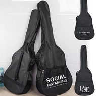 Guitar Bag 31~41 Inch 31-41 Inch Oxford Fabric Acoustic Guitar Bag Soft Case Shoulder Text Series Ba
