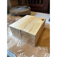 Spruce Wood Wood Wood 8.5 * 8.5 * 20cm