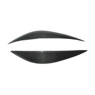 Suitable for Mercedes-Benz Benz W204 Carbon Fiber Lamp Eyebrow Mercedes-Benz Benz C200 C300 C350 C28