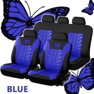 【Smilewil】ที่หุ้มเบาะรถยนต์ เบาะคู่หน้า เบาะหลัง อุปกรณ์ภายในรถยนต์  Car Seat Cover ชุดหุ้มเบาะรถเก๋