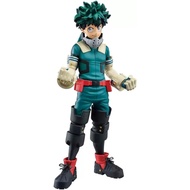 Patung Anime MHA Midoriya Izuku Endeavour/Kaminari Denki, Figurine Aksi Anime untuk Peminat