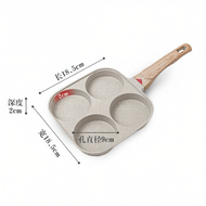 Stonemill Not Stick 4-Hole Frying Pan