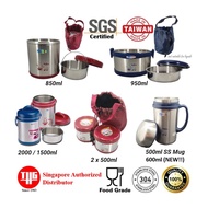 BUBEE Thermal Pot / Thermal Lunch Box / Thermal Mug – Food Grade 304 Stainless Steel – SGS Certified